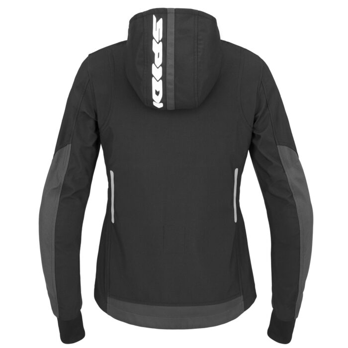 SPIDI Kurtka HOODIE ARMOR LIGHT Lady Black - obrazek 2