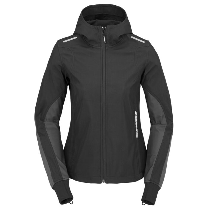 SPIDI Kurtka HOODIE ARMOR LIGHT Lady Black
