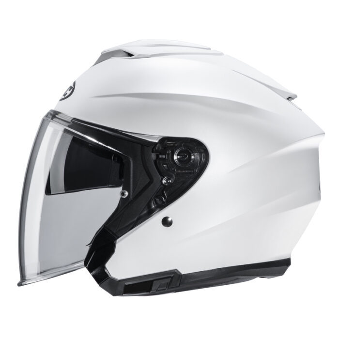 HJC Kask I30 Semi Flat Pearl White - obrazek 5