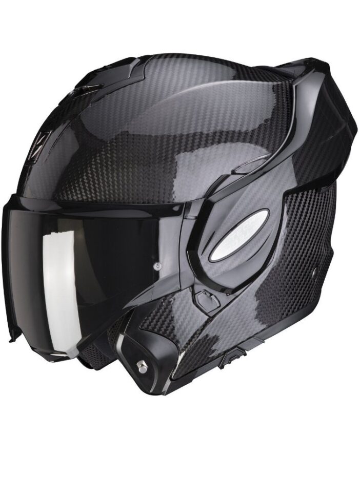 SCORPION Kask EXO-TECH EVO CARBON Solid Black - obrazek 2