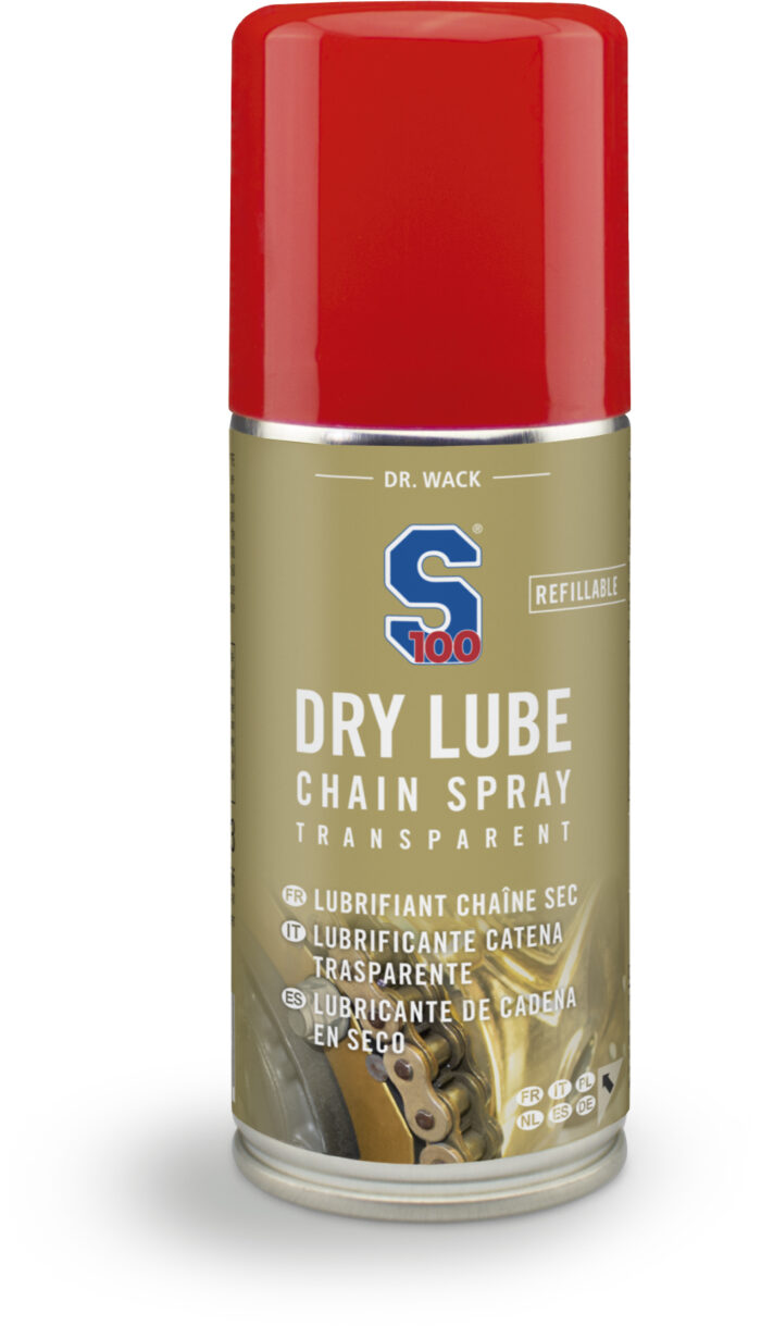 S100 Smar do łańcucha DRY LUBE CHAIN SPRAY 100ml