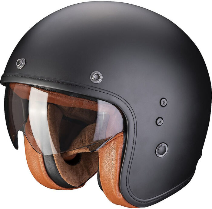 SCORPION Kask BELFAST EVO LUXE Matt Black