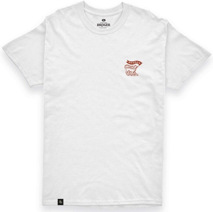 BROGER T-Shirt TIGER White