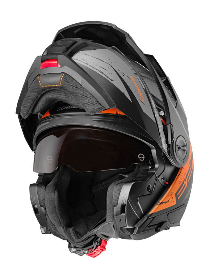 Schuberth Kask E2 EXPLORER Orange - obrazek 3