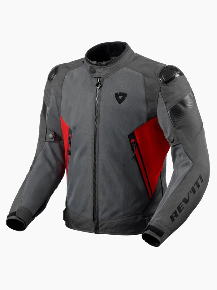 Rev'it Kurtka CONTROL AIR H2O Grey/Red