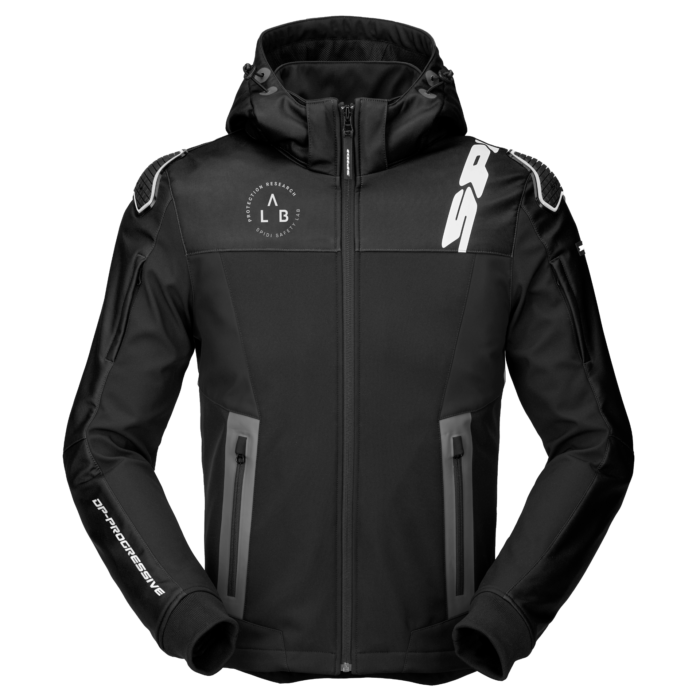 SPIDI Kurtka HOODIE WARRIOR Black/White