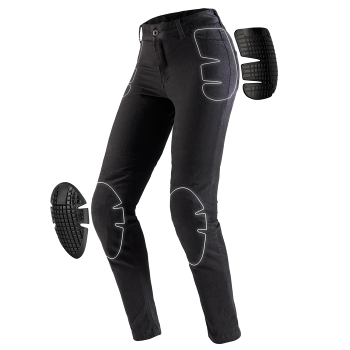 SPIDI Spodnie MOTO JEGGINGS PRO 2 Black - obrazek 3