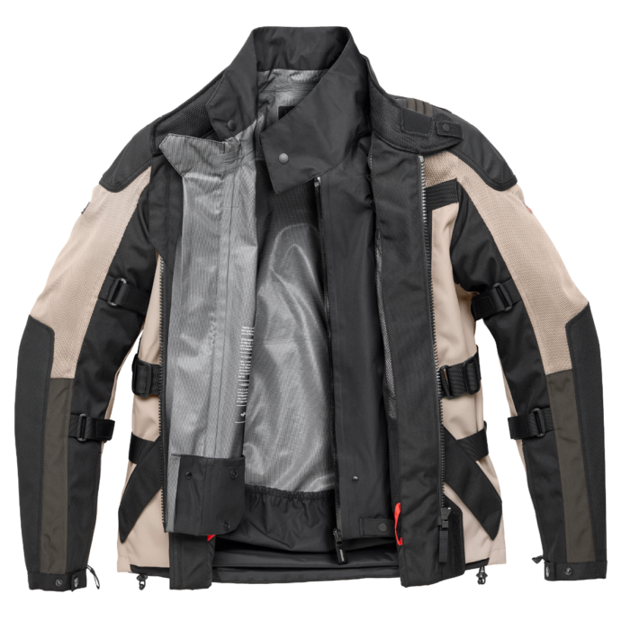 SPIDI Kurtka przeciwdeszczowa INSIDEOUT Black - obrazek 3