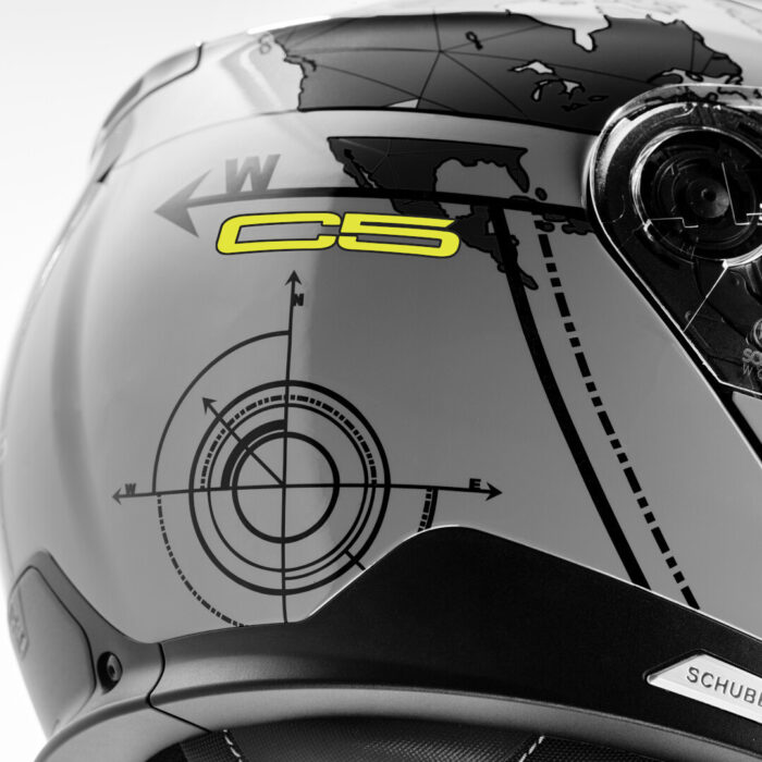 Schuberth Kask C5 GLOBE Grey - obrazek 6