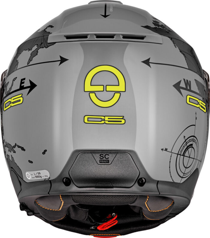 Schuberth Kask C5 GLOBE Grey - obrazek 7