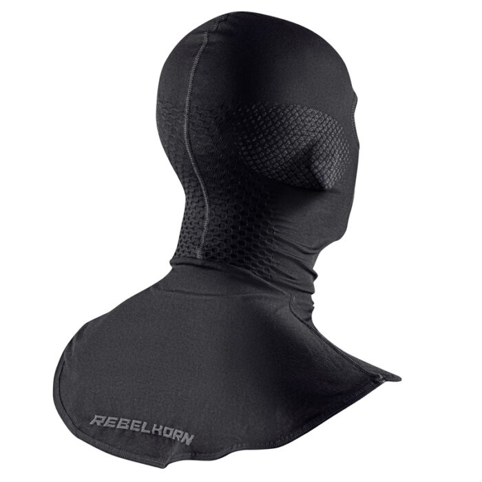 Rebelhorn Kominiarka termoaktywna THERM II WIND z windstopperem Black/Grey - obrazek 2
