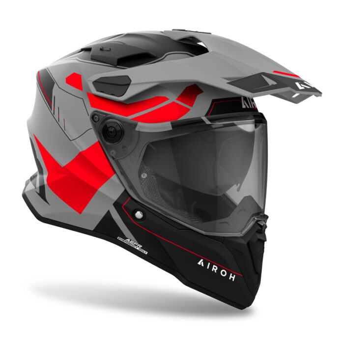 Airoh Kask COMMANDER 2 REVEAL Red Fluo Matt - obrazek 2
