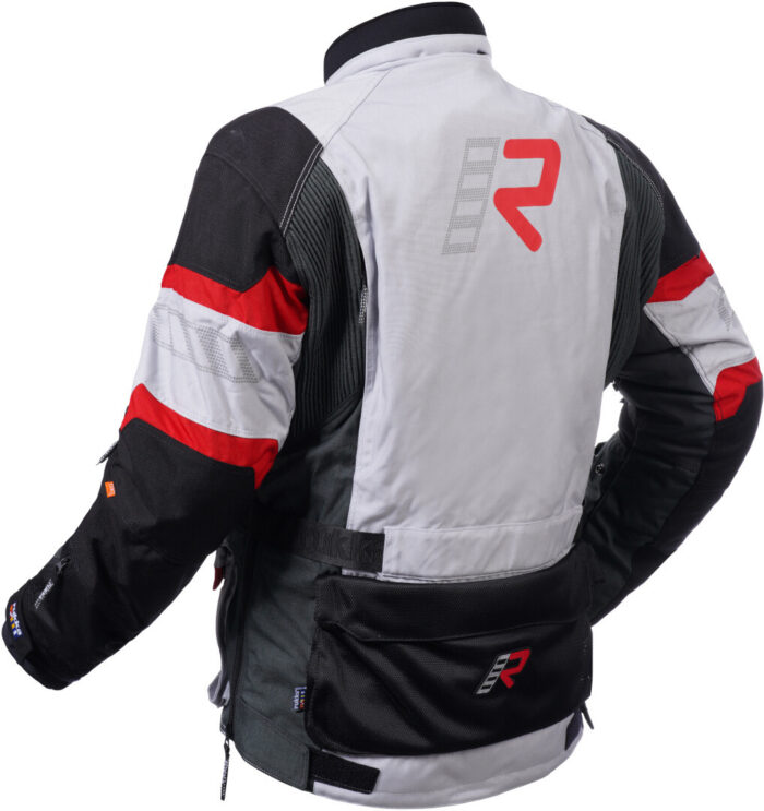 Rukka Kurtka MADAGASCA-R Light Grey/Black/Red - obrazek 2