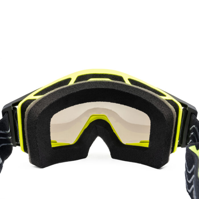 IMX Gogle SAND Fluo Yellow Matt/Black - Szyba Silver Iridium + Clear (2 szyby w zestawie) - obrazek 13