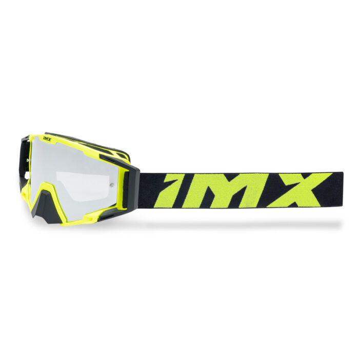 IMX Gogle SAND Fluo Yellow Matt/Black - Szyba Silver Iridium + Clear (2 szyby w zestawie)