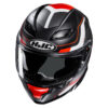 HJC Kask F71 ARCAN Black/Red - obrazek 2