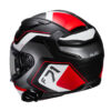 HJC Kask F71 ARCAN Black/Red - obrazek 3