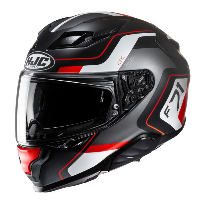HJC Kask F71 ARCAN Black/Red