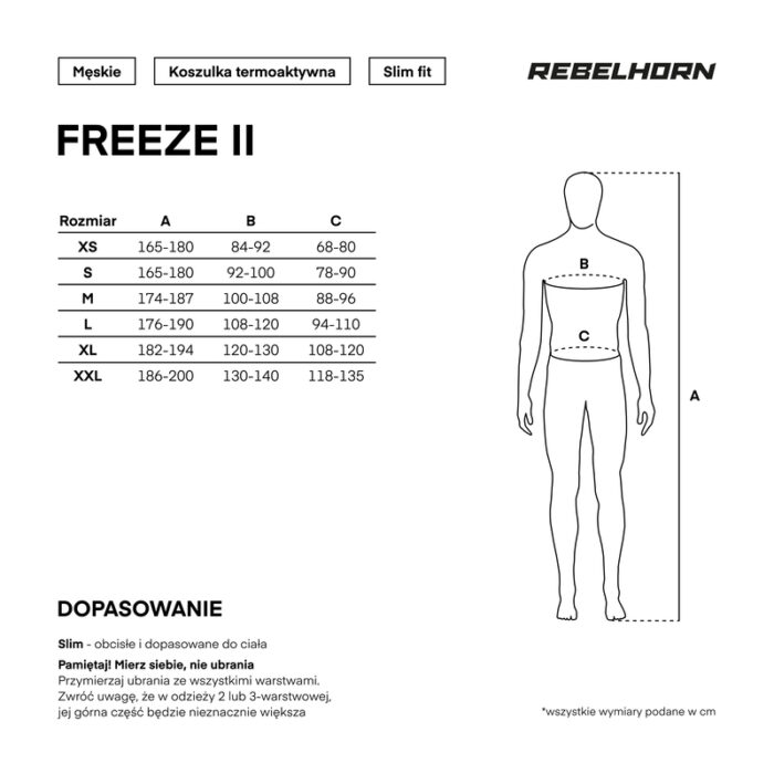 Rebelhorn Koszulka termoaktywna FREEZE II Camo - obrazek 9
