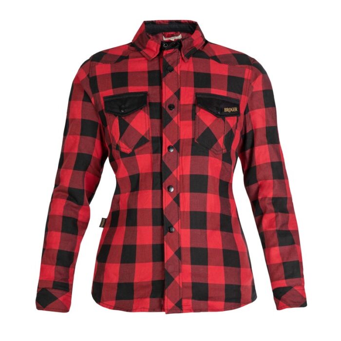 BROGER Koszula ALASKA Lady Red/Black