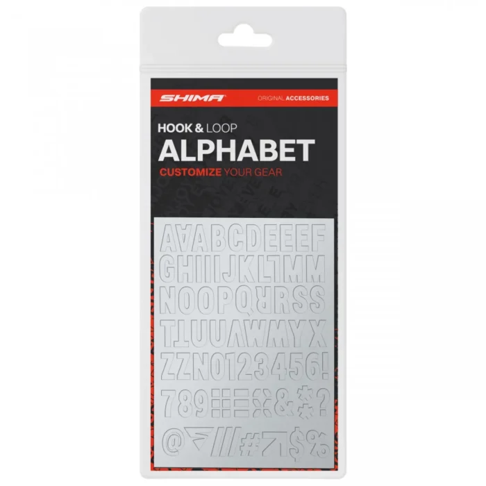 SHIMA Naklejki na rękawice ALPHABET