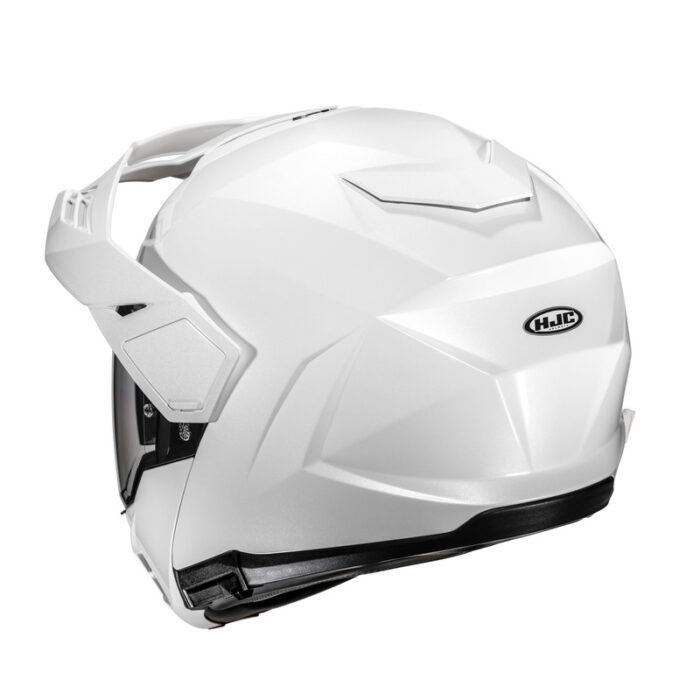 HJC Kask I80 Solid Pearl White - obrazek 3