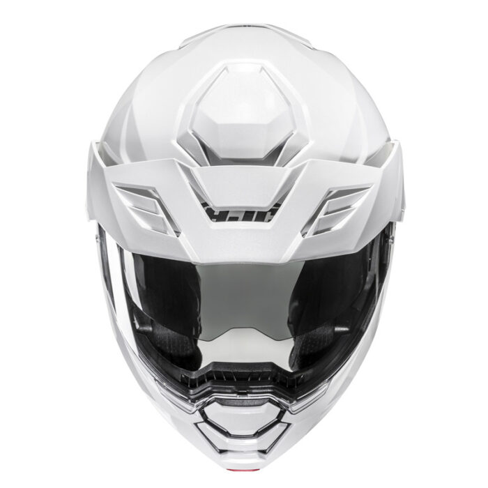HJC Kask I80 Solid Pearl White - obrazek 4