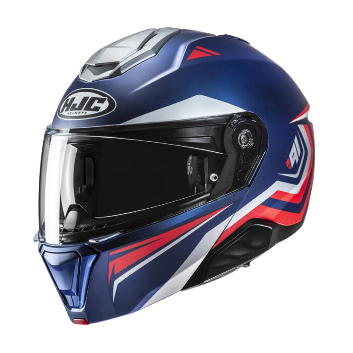 HJC Kask I91 TRICUS Blue/Red