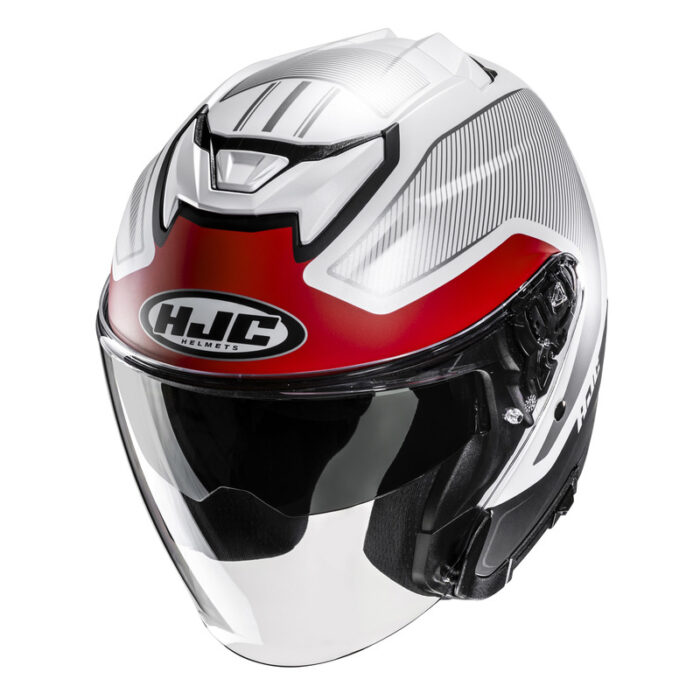 HJC Kask I31 TEVIS Grey/Red - obrazek 2