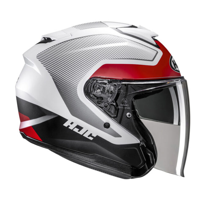 HJC Kask I31 TEVIS Grey/Red - obrazek 5