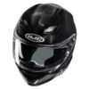HJC Kask F71 Solid Carbon Black - obrazek 2