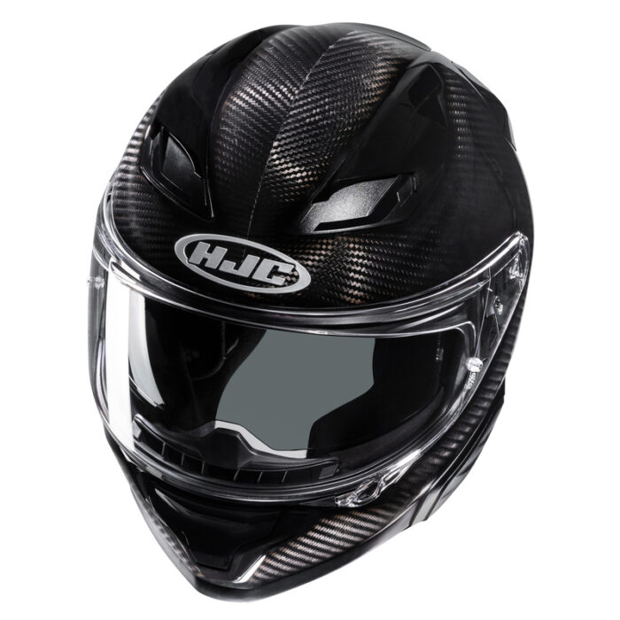 HJC Kask F71 Solid Carbon Black - obrazek 2