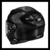 HJC Kask F71 Solid Carbon Black - obrazek 3