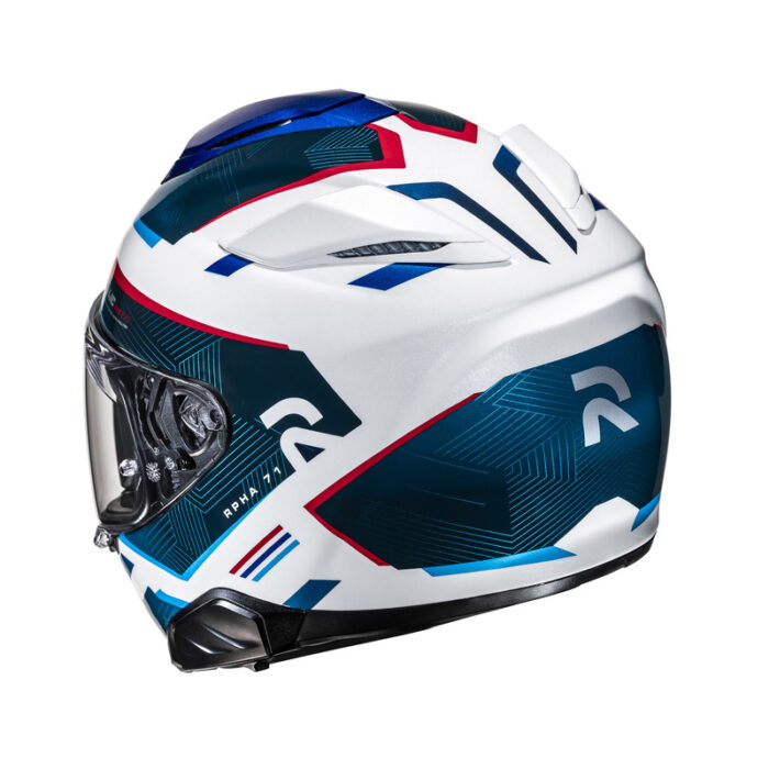 HJC Kask R-PHA-71 ELLON White/Blue - obrazek 3