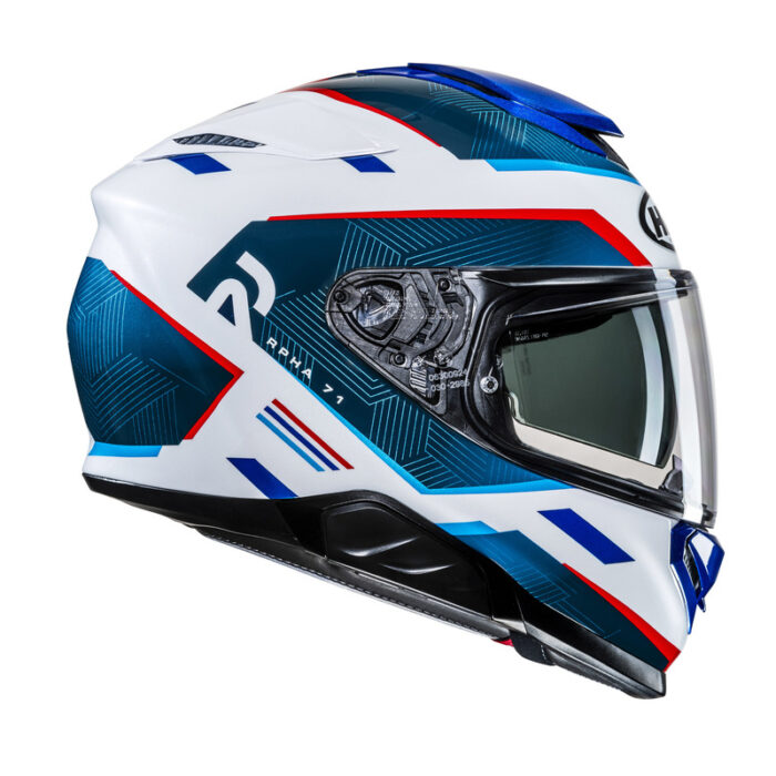 HJC Kask R-PHA-71 ELLON White/Blue - obrazek 5
