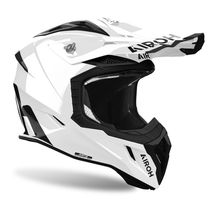 Airoh Kask AVIATOR ACE 2 White Gloss - obrazek 2