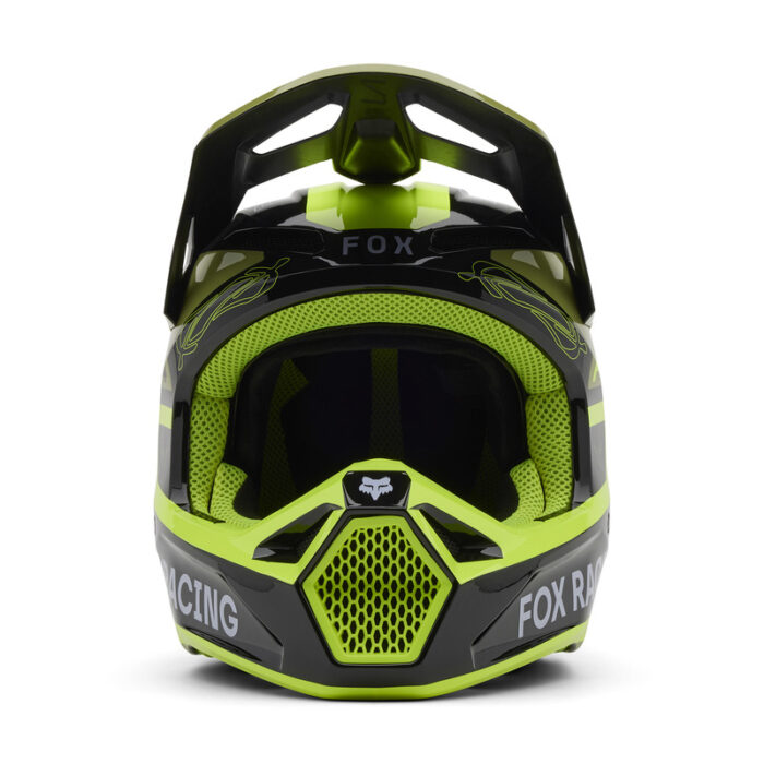 FOX Kask V1 RACE SPEC PALE Green - obrazek 3