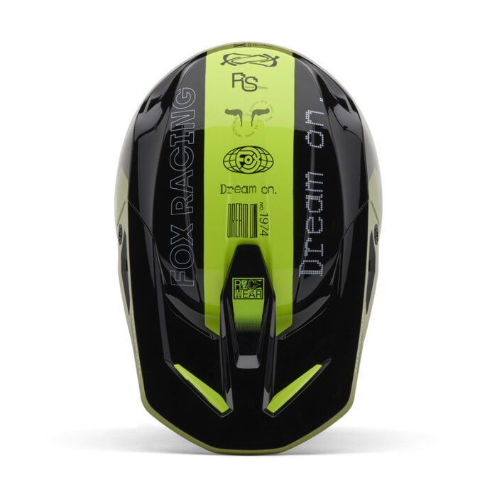FOX Kask V1 RACE SPEC PALE Green - obrazek 4