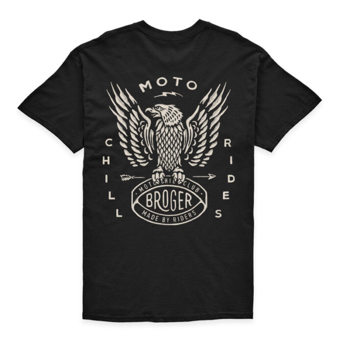 BROGER T-Shirt EAGLE Black - obrazek 2
