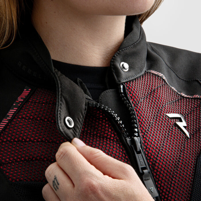 Rebelhorn Kurtka JAX LADY Black/Red - obrazek 10