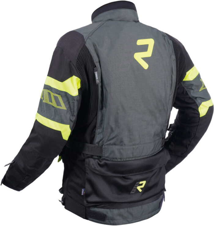 Rukka Kurtka MADAGASCA-R Anthracite/Black/Yellow - obrazek 2