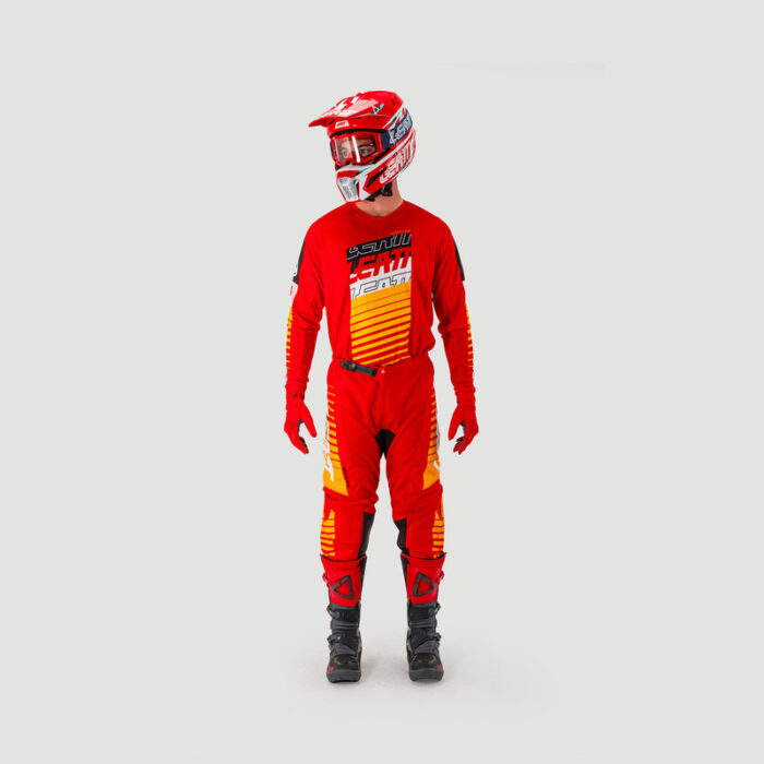 LEATT Zestaw offroadowy (Bluza + spodnie) RIDE KIT 3.5 Red - obrazek 2