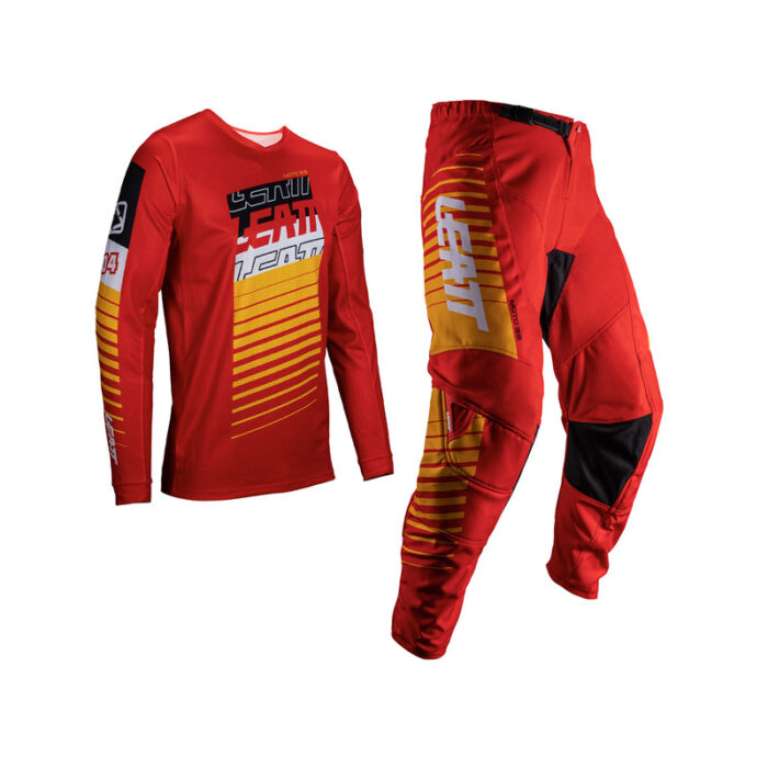 LEATT Zestaw offroadowy (Bluza + spodnie) RIDE KIT 3.5 Red