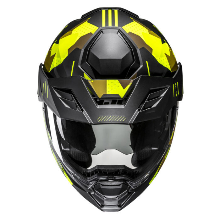HJC Kask I80 ROKI Black/Yellow - obrazek 4