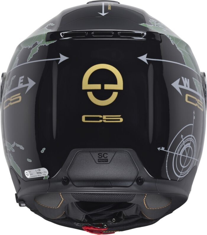 Schuberth Kask C5 GLOBE Green - obrazek 6