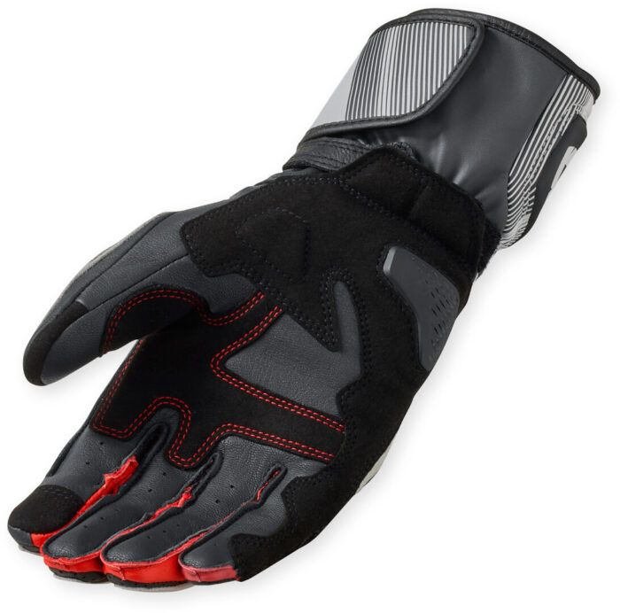 Revit Rękawice METIS 2 Light Grey/Neon Red - obrazek 2