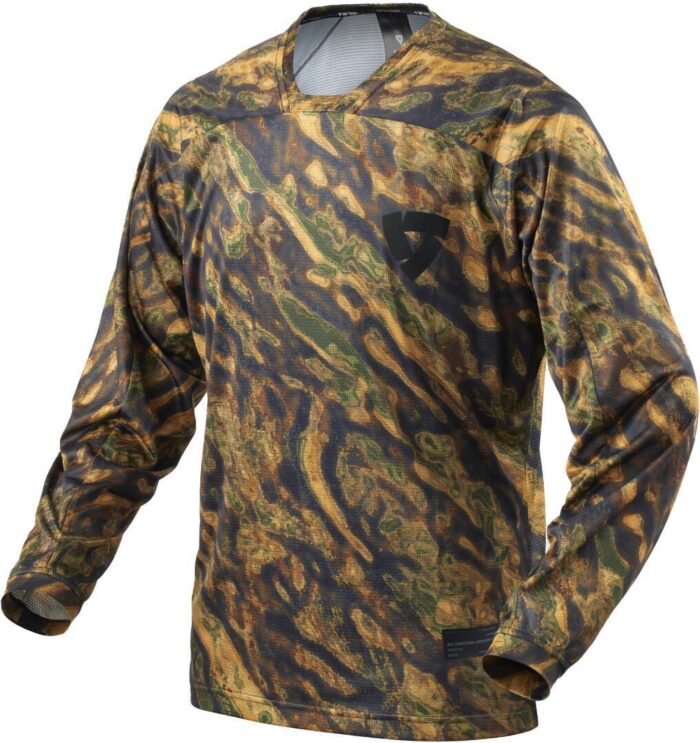 Revit Bluza JERSEY EMULSION Brown/Black