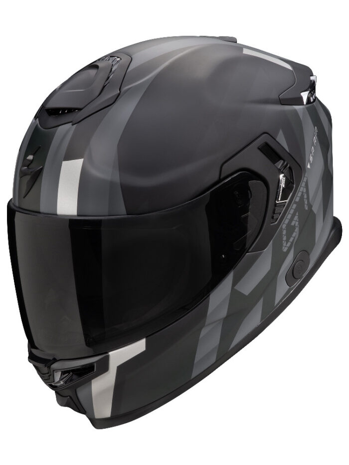 SCORPION Kask EXO-GT SP AIR TOURADVEN Matt Black/Silver