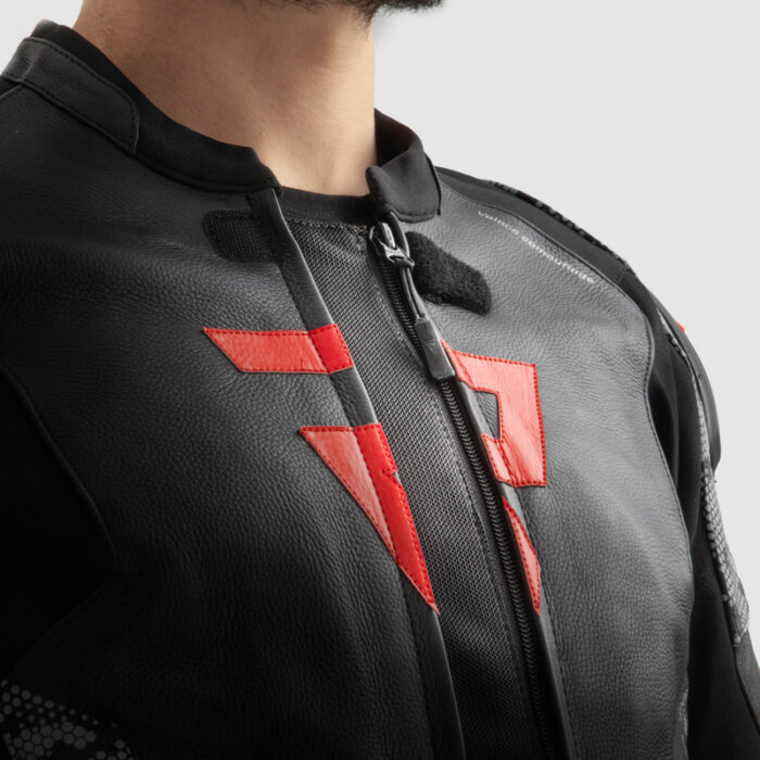 Rebelhorn Kurtka VELOCE Camo Black/Grey/Fluo Red - obrazek 4