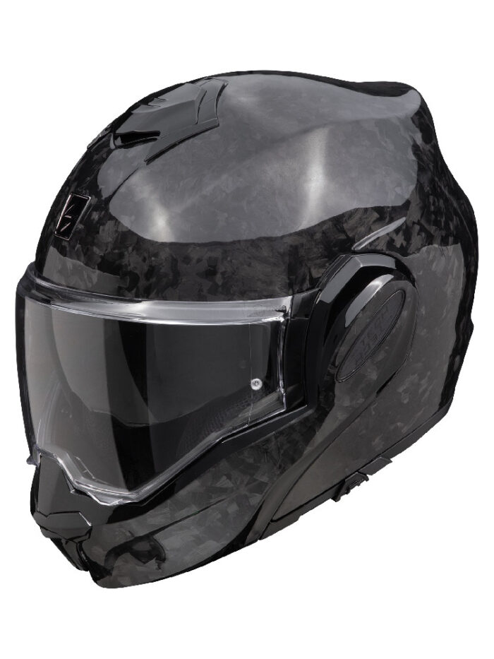 SCORPION Kask EXO-TECH EVO ONYX CARBON Solid Black